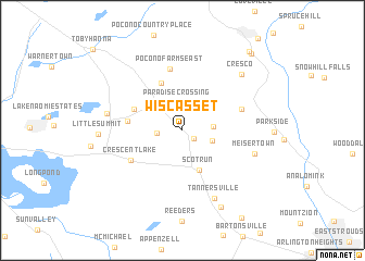 map of Wiscasset