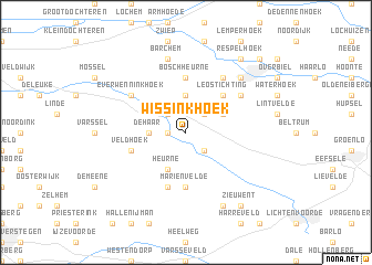 map of Wissinkhoek