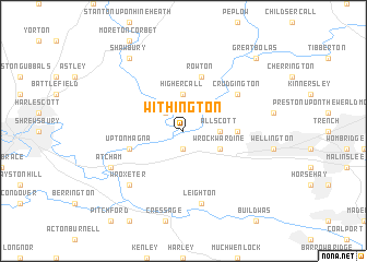 map of Withington