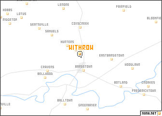 map of Withrow