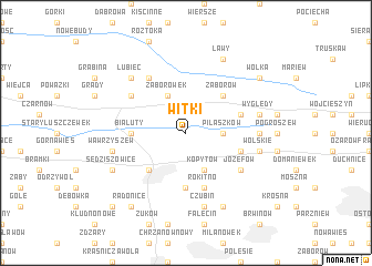 map of Witki