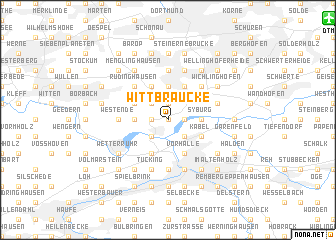 map of Wittbräucke