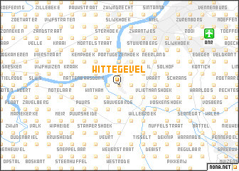 map of Wittegevel