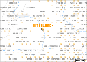 map of Wittelbach