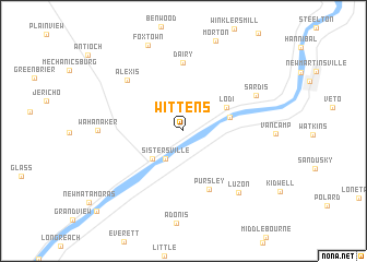 map of Wittens