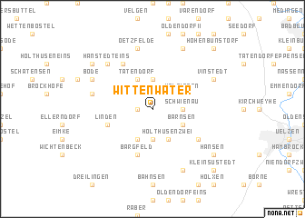 map of Wittenwater