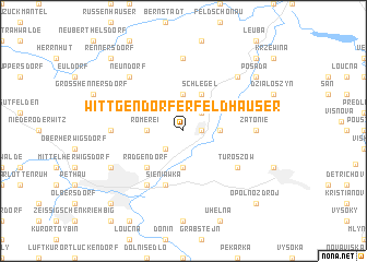 map of Wittgendorfer Feldhäuser