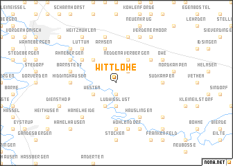 map of Wittlohe