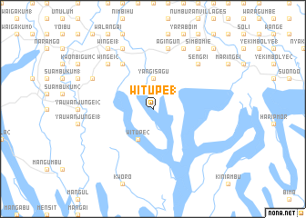 map of Witupe 1