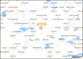 map of Witzin