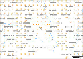 map of Wiyaneliya