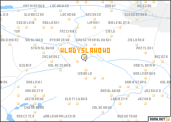 map of Władysławowo