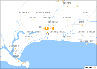 map of Wlaha