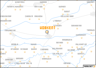 map of Wobkent