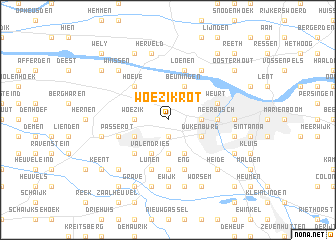 map of Woezikrot