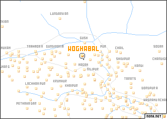 map of Woghabal