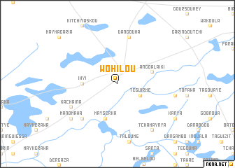 map of Wohilou