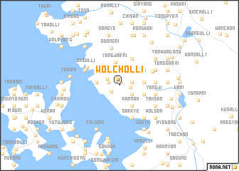 map of Wŏlch\