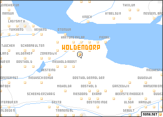 map of Woldendorp