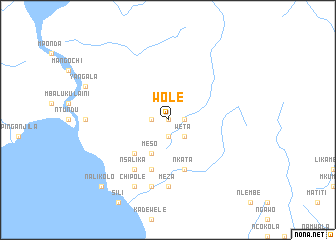 map of Wole