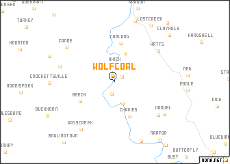 map of Wolf Coal