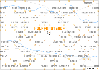 map of Wolffradtshof