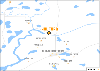 map of Wolford