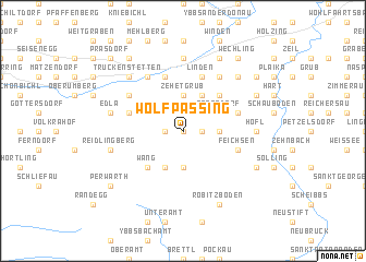 map of Wolfpassing
