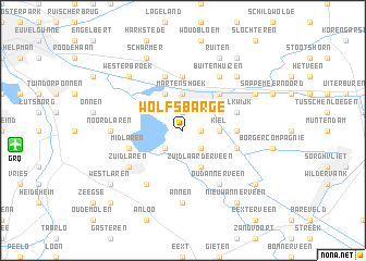 map of Wolfsbarge