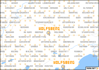 map of Wolfsberg