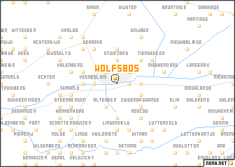 map of Wolfsbos