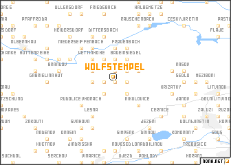 map of Wolfstempel
