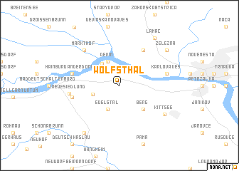 map of Wolfsthal