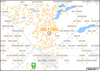 map of Wolfzagl
