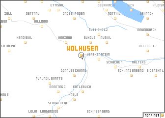 map of Wolhusen