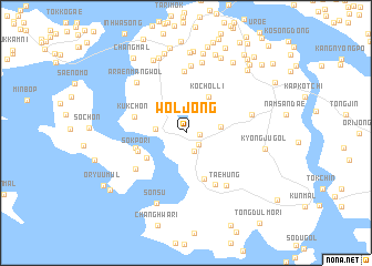 map of Wŏljŏng