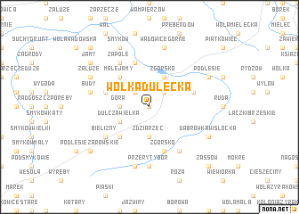 map of Wólka Dulecka