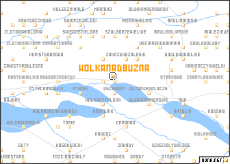 map of Wólka Nadbuźna