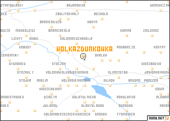 map of Wólka Zdunkówka