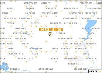 map of Wolkenberg