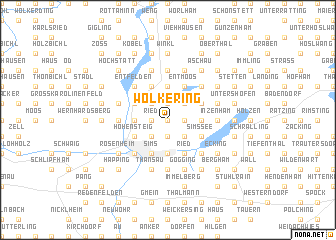 map of Wolkering