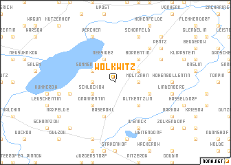 map of Wolkwitz