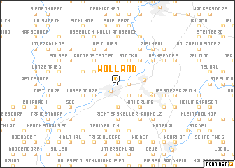 map of Wölland