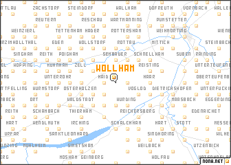 map of Wollham