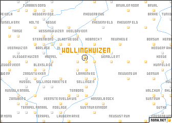 map of Wollinghuizen