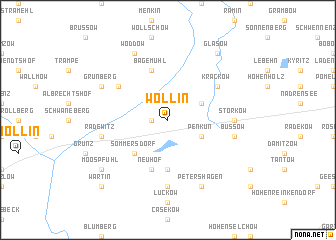 map of Wollin