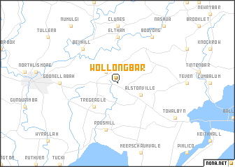 map of Wollongbar