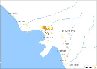 map of Wolo