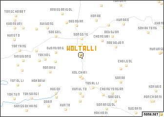 map of Wŏlt\