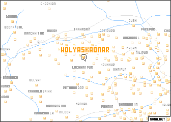 map of Wolyas Kaonār